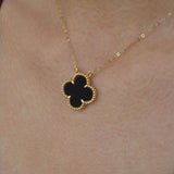 Clover musta kaulakoru