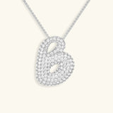 Bubble Initial Diamond kaulakoru