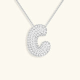 Bubble Initial Diamond kaulakoru