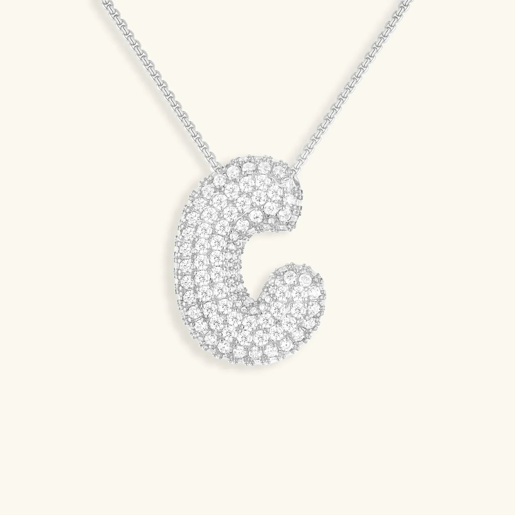 Bubble Initial Diamond kaulakoru
