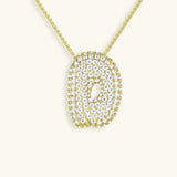 Bubble Initial Diamond kaulakoru