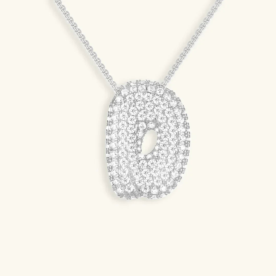 Bubble Initial Diamond kaulakoru