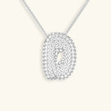 Bubble Initial Diamond kaulakoru