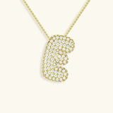 Bubble Initial Diamond kaulakoru