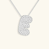 Bubble Initial Diamond kaulakoru