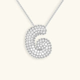 Bubble Initial Diamond kaulakoru
