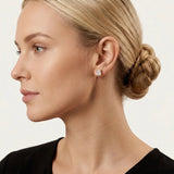 March Solitaire kultaiset korvakorut