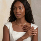 Isolde Diamant Tennis Halsband