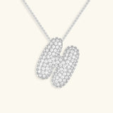 Bubble Initial Diamond kaulakoru
