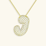 Bubble Initial Diamond kaulakoru