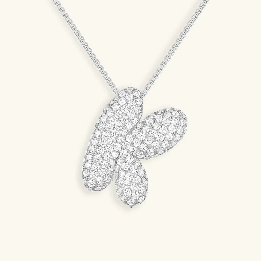 Bubble Initial Diamond kaulakoru