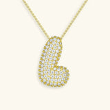 Bubble Initial Diamond kaulakoru