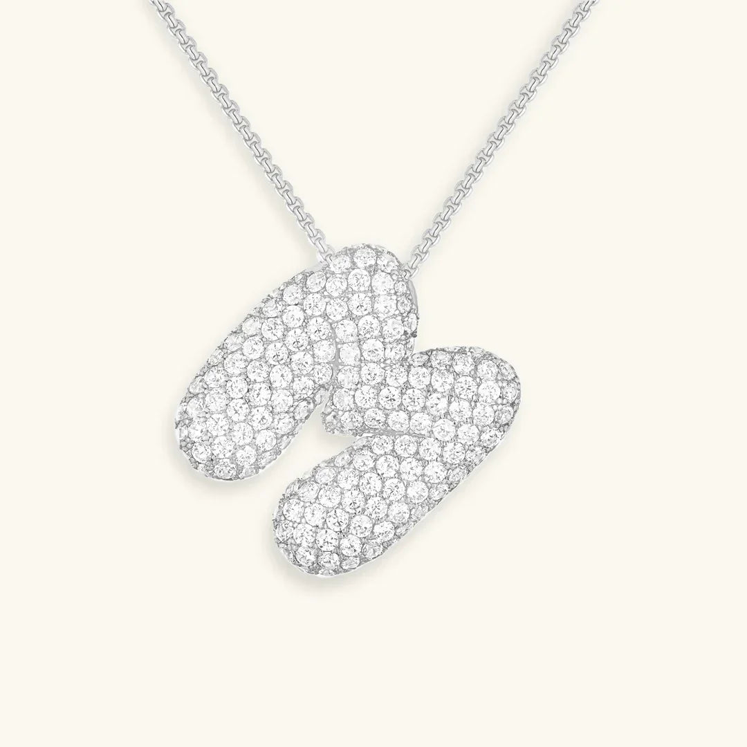 Bubble Initial Diamond kaulakoru