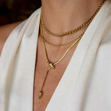 Zarelle Guld Serpentin Hang