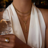 Zarelle Guld Serpentin Hang