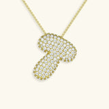 Bubble Initial Diamond kaulakoru
