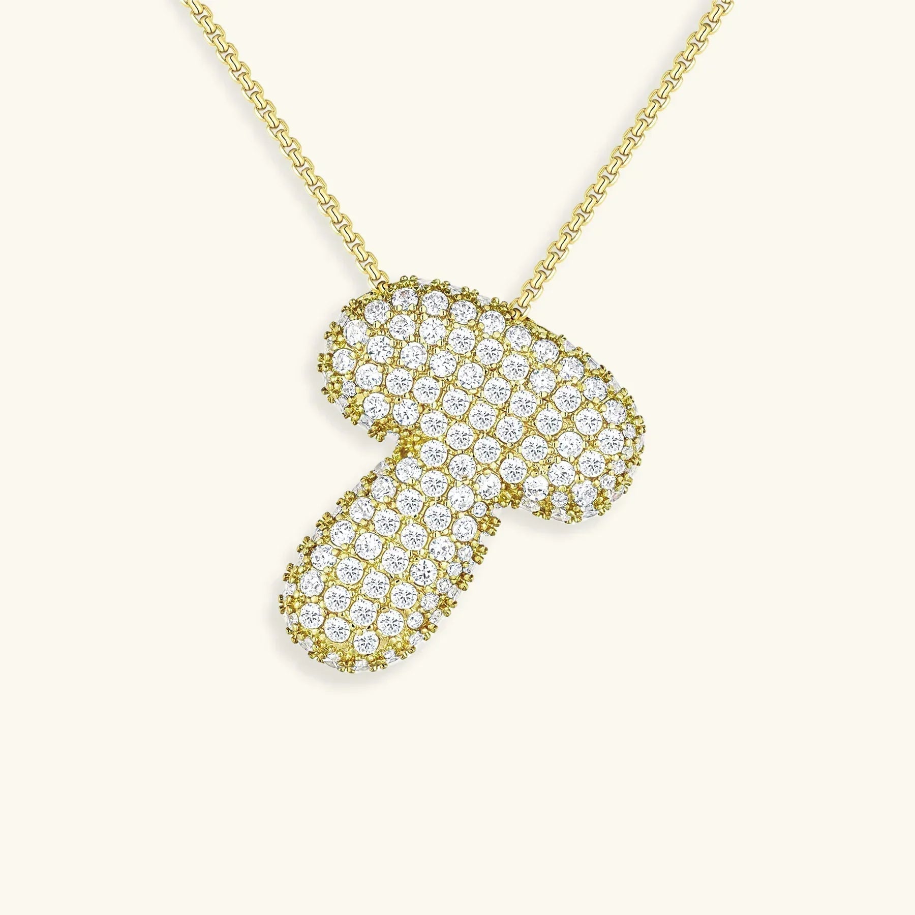 Bubble Initial Diamond kaulakoru