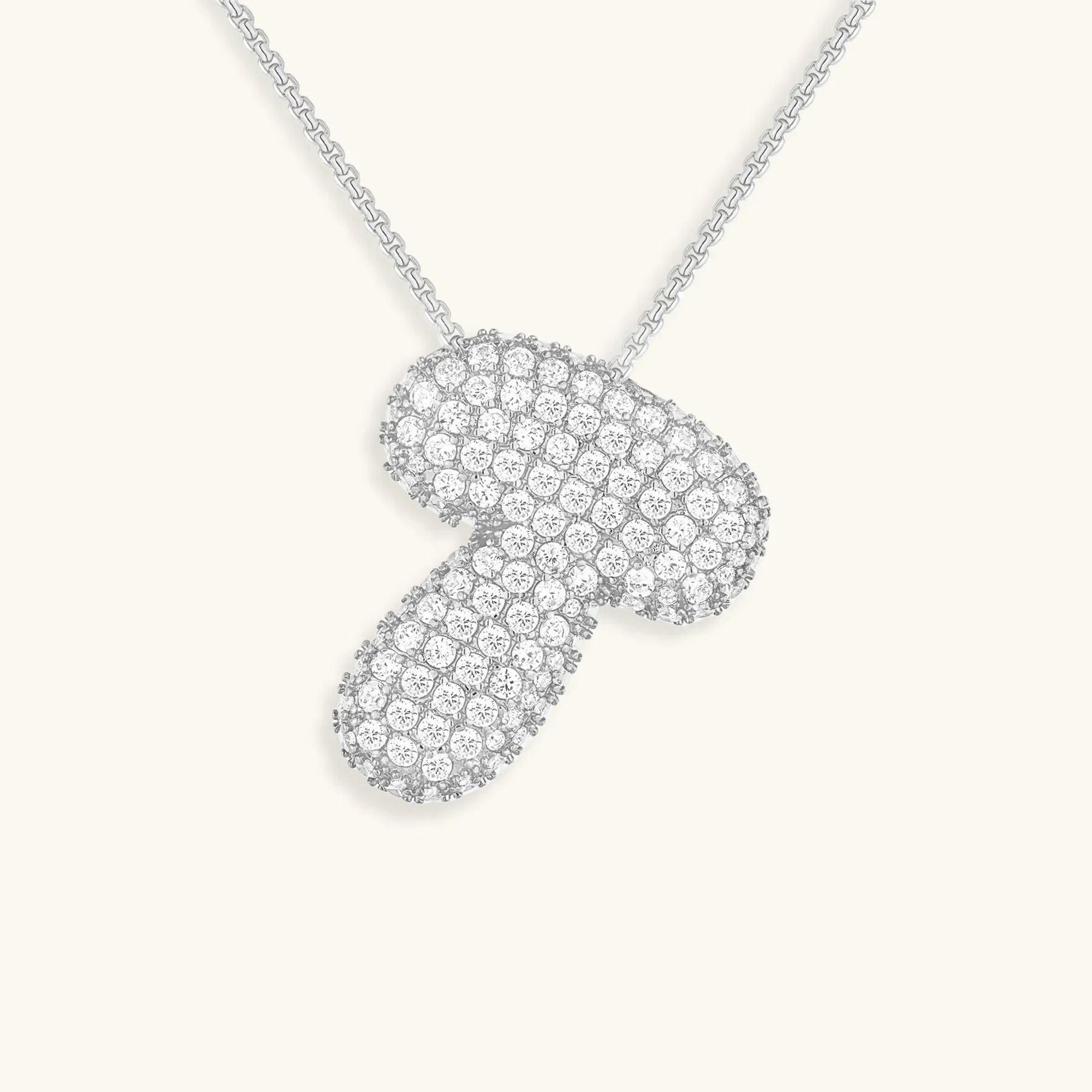 Bubble Initial Diamond kaulakoru