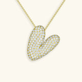Bubble Initial Diamond kaulakoru