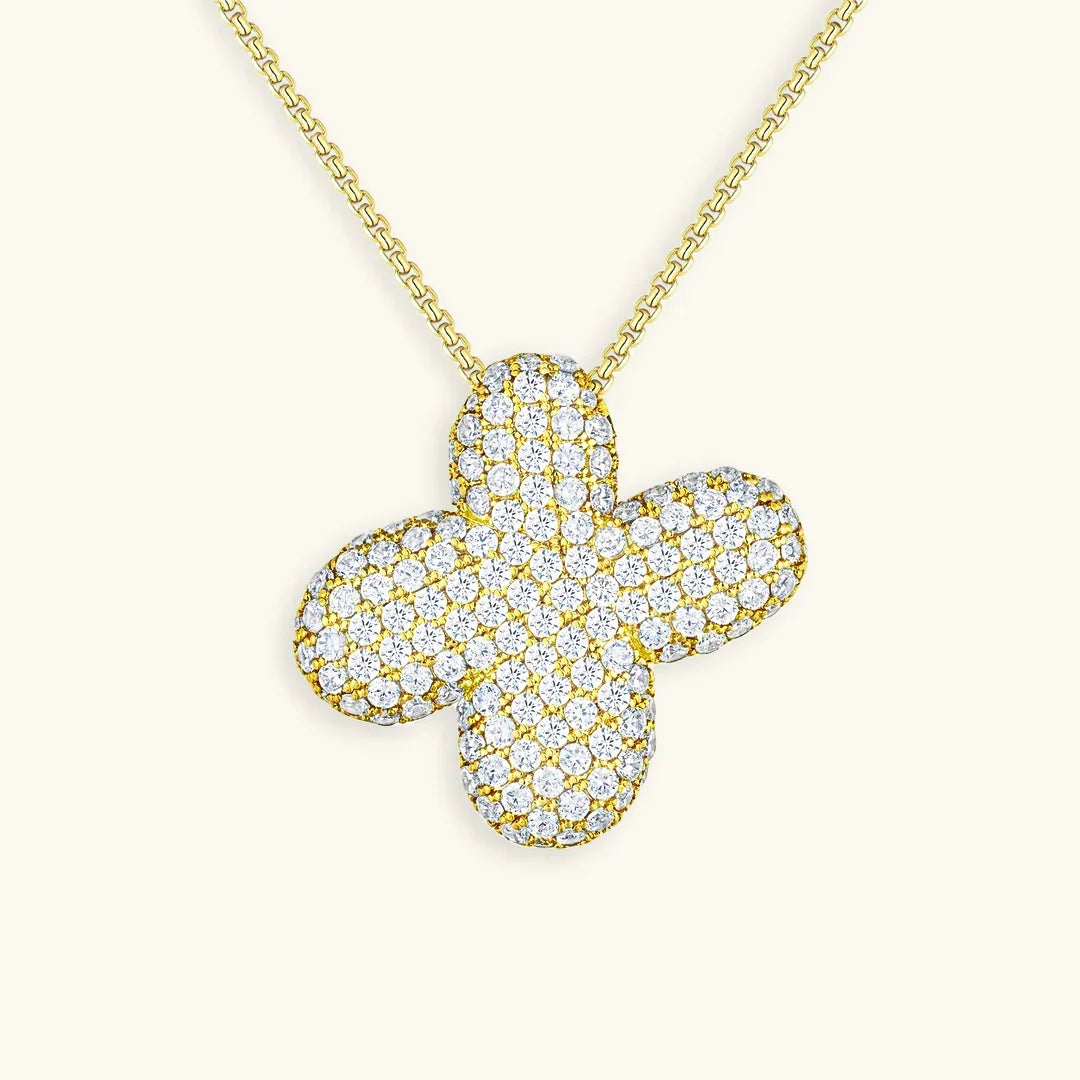 Bubble Initial Diamond kaulakoru