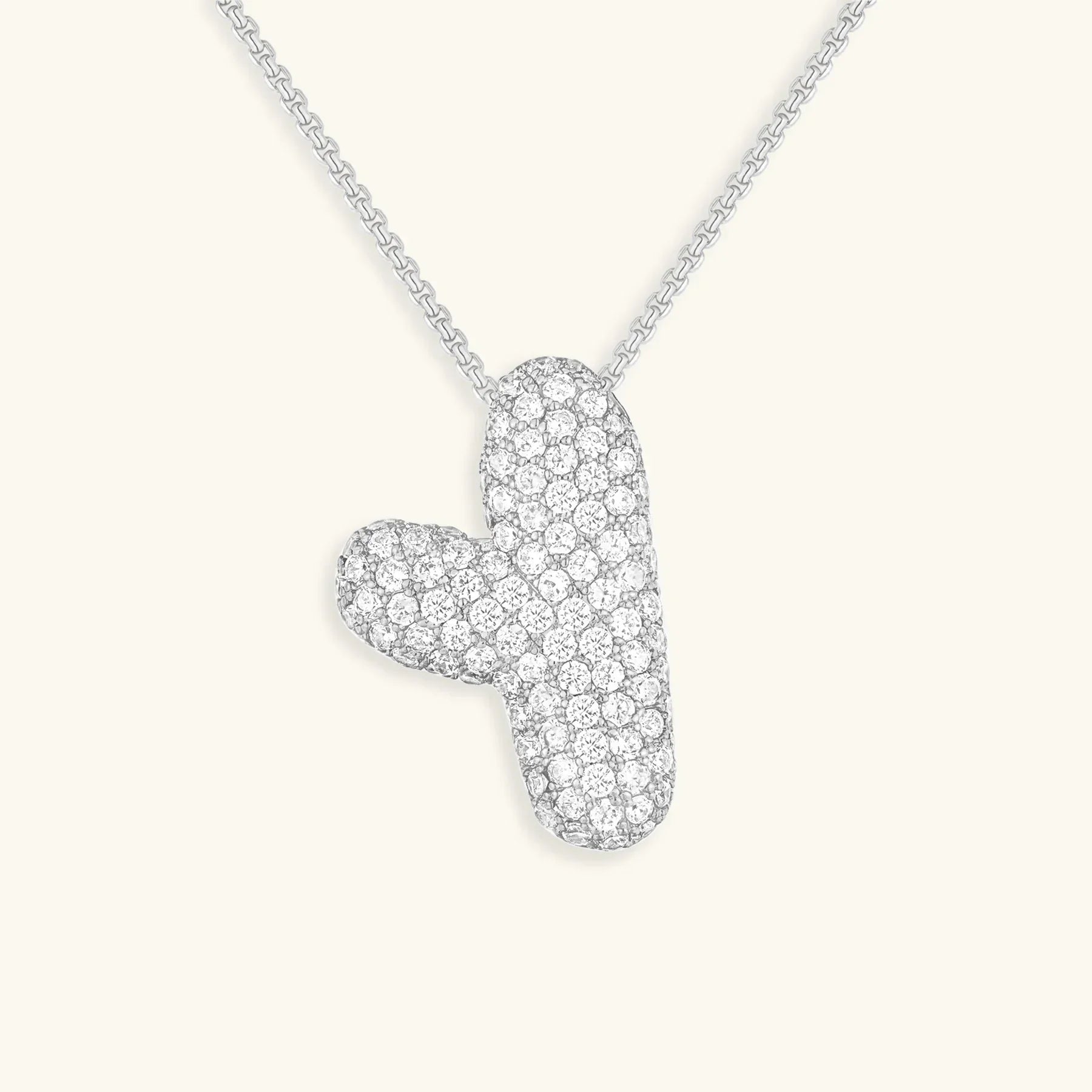 Bubble Initial Diamond kaulakoru