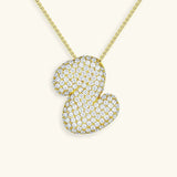 Bubble Initial Diamond kaulakoru