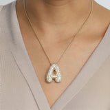 Bubble Initial Diamond kaulakoru